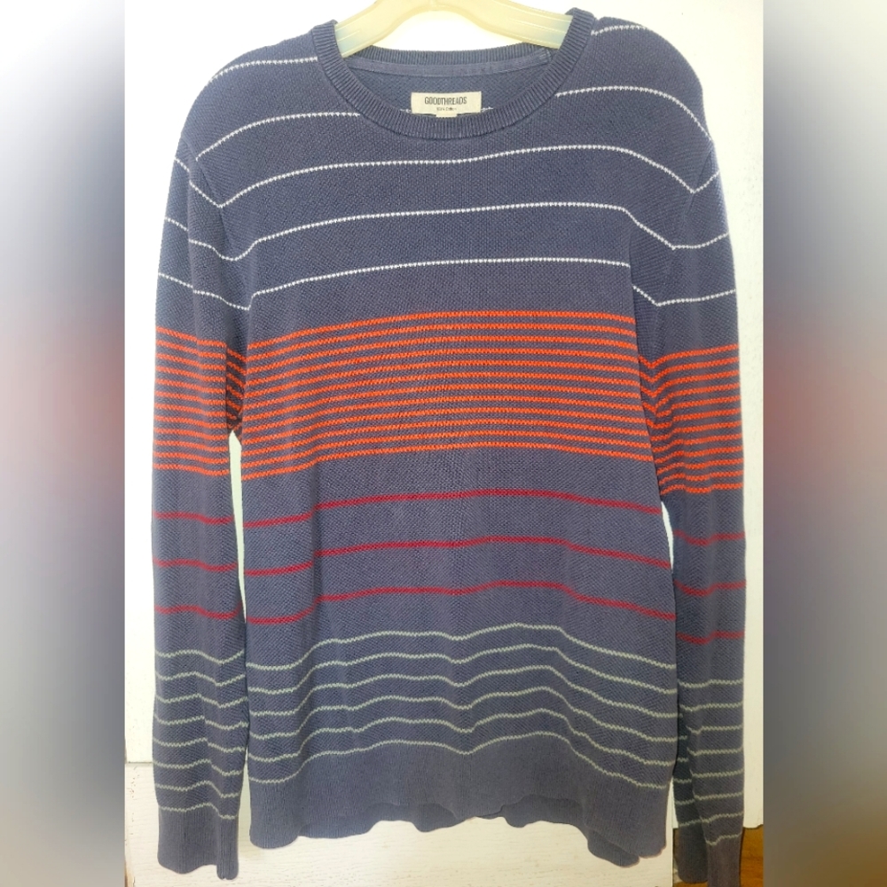 Goodthreads Men's Soft Cotton Crewneck Sweater